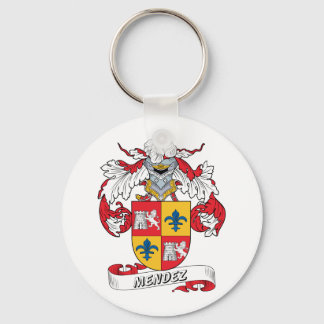 Mendez Family Crest Keychain