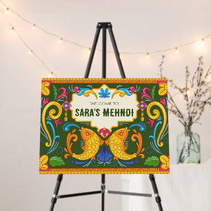 Mendhi welcome Sign & Welcome to Mehndi signs
