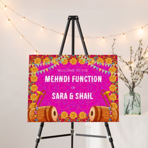 Mendhi Welcome signs  Mehndi Welcome signs