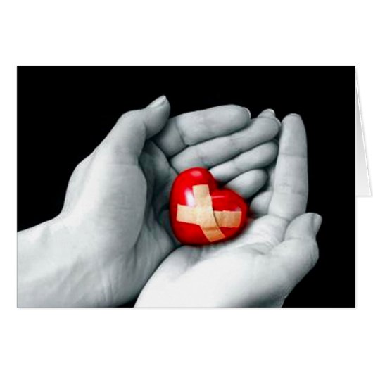 Mending A Broken Heart Cards (Front Horizontal)
