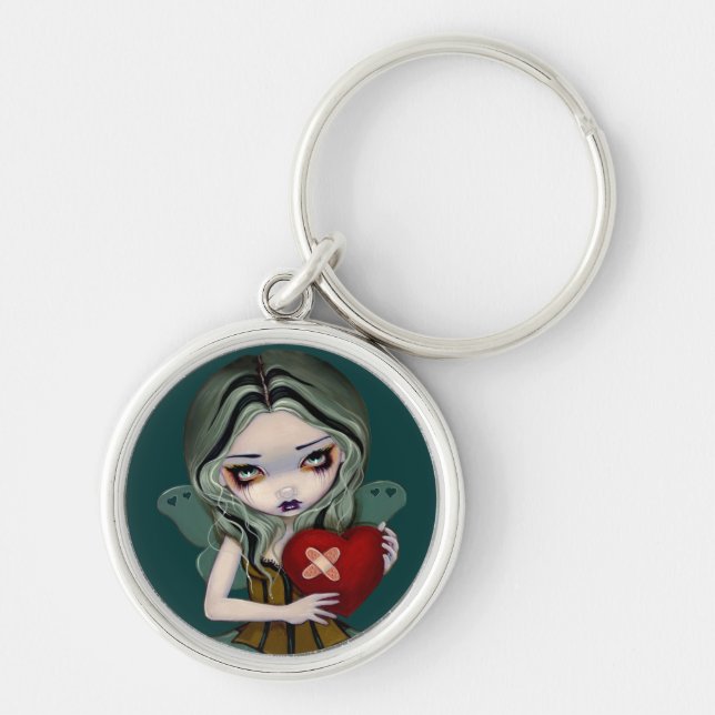 "Mending a Broken Heart" Keychain (Front)