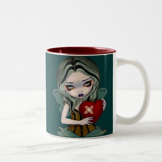 "Mending a Broken Heart" Mug (Right)