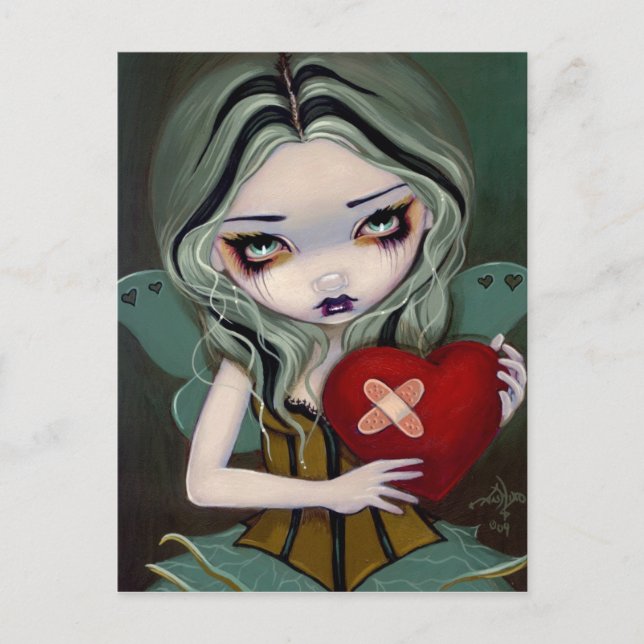 "Mending a Broken Heart" Postcard (Front)