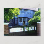 Mendips. Childhood home of John lennon Postcard