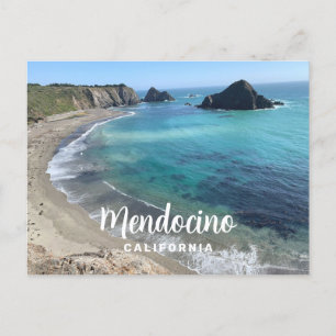Mendocino California Coast Postcard