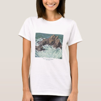 Mendocino California Coast Seascape; print,t-shirt T-Shirt