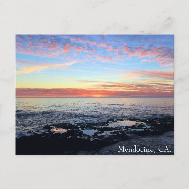 Mendocino Post Card (Front)