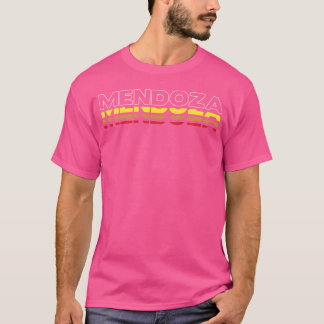 Mendoza First Name Funny Vintage Sunset Mendoza gi T-Shirt