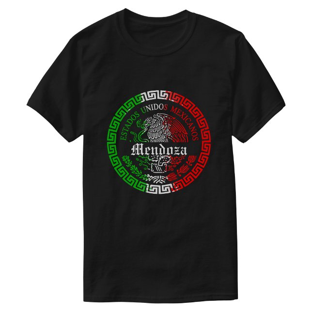 Mendoza Last name Mexico themed T-shirt Men (Mendoza Last name Mexico themed T-shirt Men)