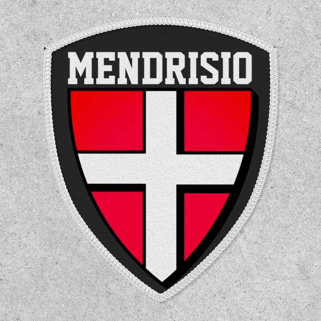 Mendrisio coat of arms - SWITZERLAND Patch (Front)