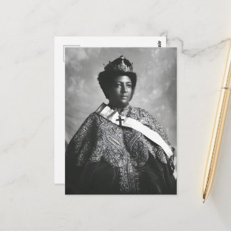 Menen Asfaw Queen Africa Empress Selassie I Roots Postcard