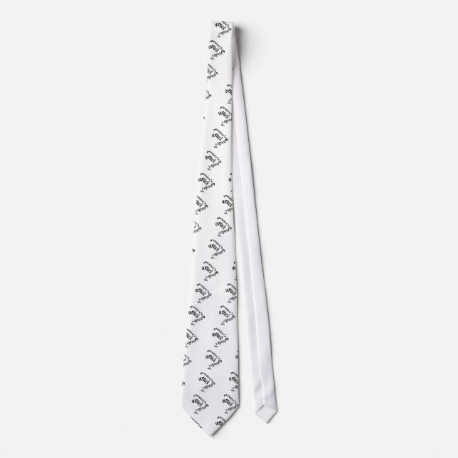 meniere's attack in progress neck tie (Front)