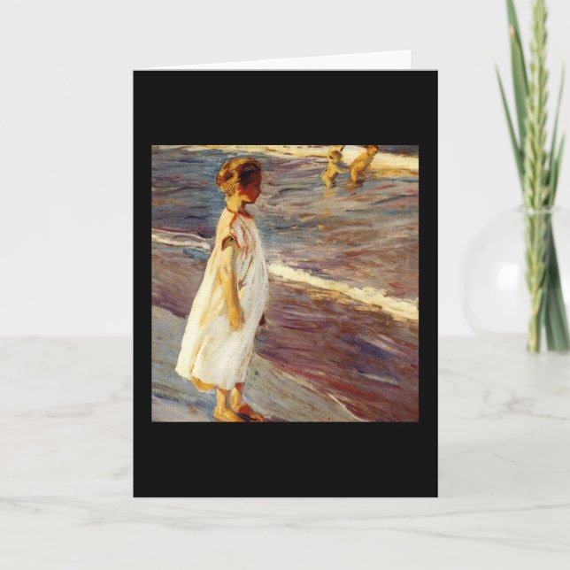 Menina - Joaquin Sorolla Card (Front)