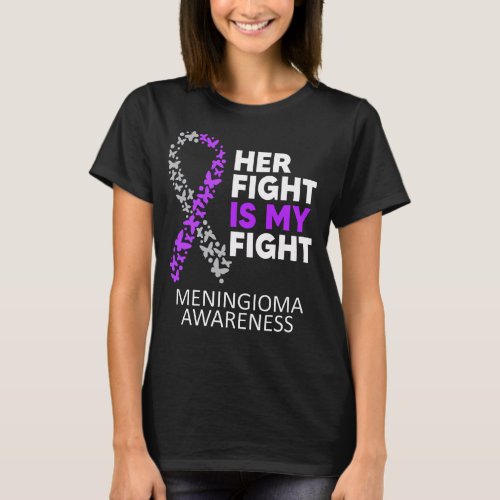 Meningioma Warrior Meningioma Tumor Awareness T_Shirt