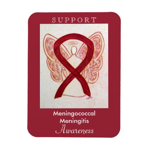 Meningococcal Meningitis Awareness Angel  Magnet