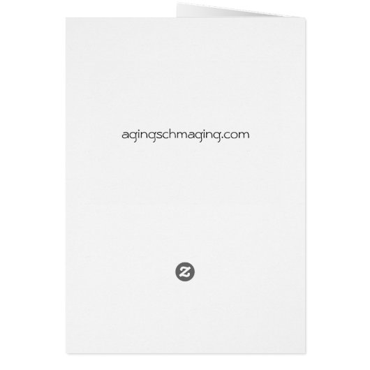 Menopause and forgetting card (Back)