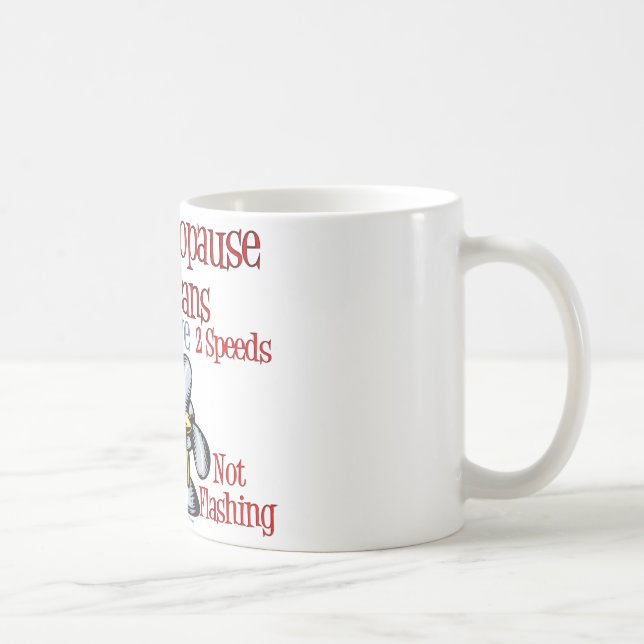Menopause Fan Coffee Mug (Right)