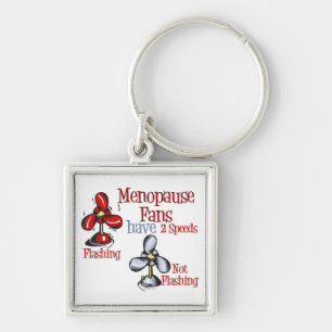 Menopause Fan Keychain