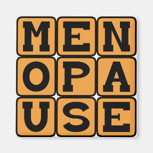 Menopause, Female Late Stage Magnet