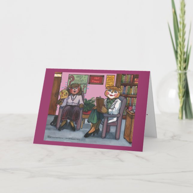 Menopause Greeting Cards (Front)