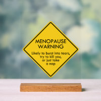 Menopause Warning