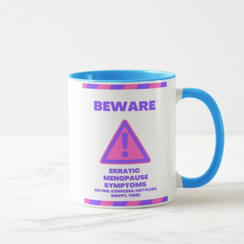 Menopause warning mug