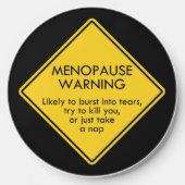 Menopause Warning Wireless Charger (Front)