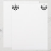 Menorah and Star (Front/Back)