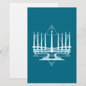 Menorah and star IV (Front/Back)