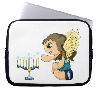 Menorah Angel Laptop Sleeve