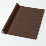 Menorah Dual Brown Vertical Stripes Wrapping Paper<br><div class="desc">Here we have a wrapping paper that features light brown vertical stripes on a dark brown background. This paper is available in multiple sizes and is a match to other wrapping papers, tissue papers, gift bags and a greeting card. This is sure to make a perfect addition to your gifts...</div>