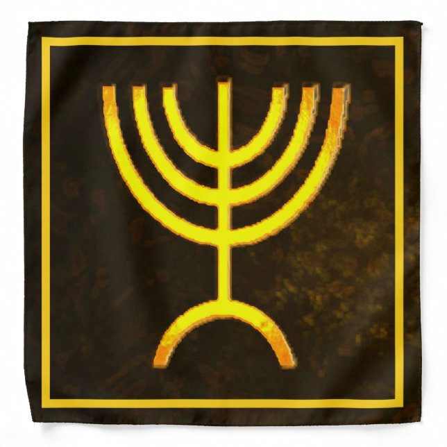 Menorah Flame Bandana (Front)