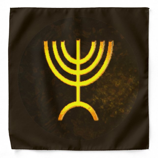 Menorah Flame Bandana (Front)