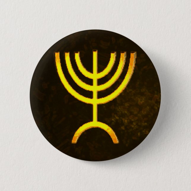 Menorah Flame Button (Front)