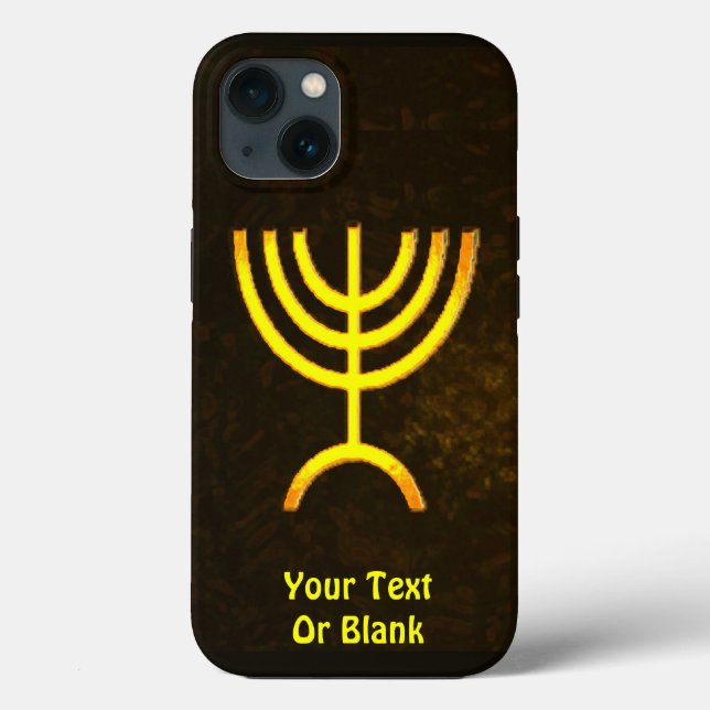 Menorah Flame Case-Mate iPhone Case (Back)