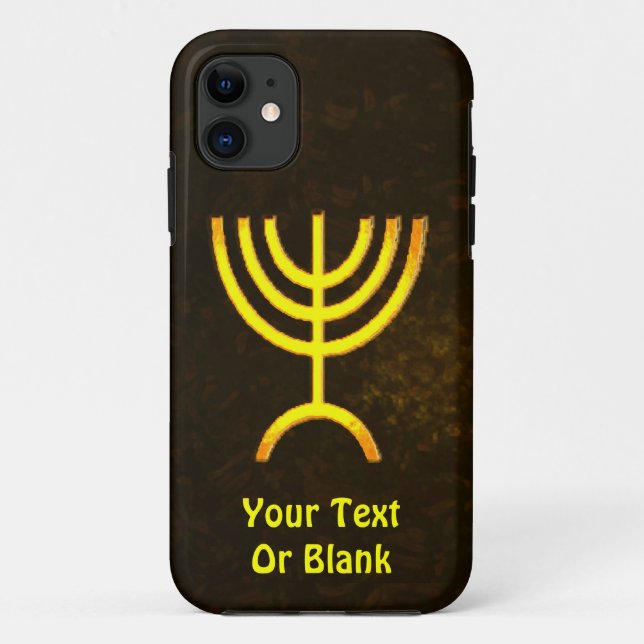 Menorah Flame Case-Mate iPhone Case (Back)