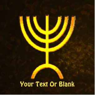 Menorah Flame Cutout