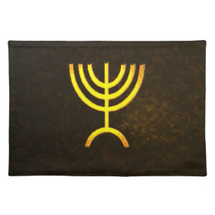 Menorah Flame Placemat