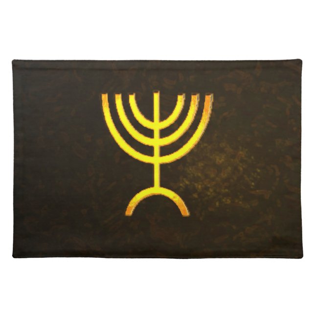 Menorah Flame Placemat (Front)