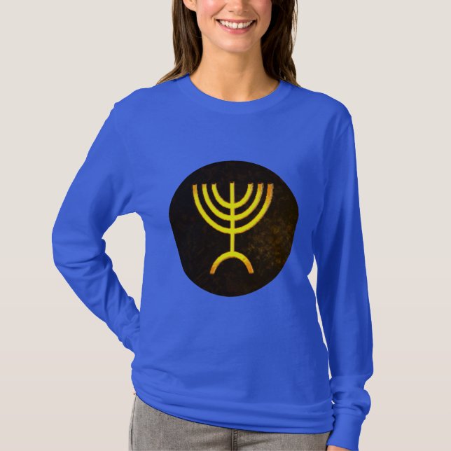 Menorah Flame T-Shirt (Front)