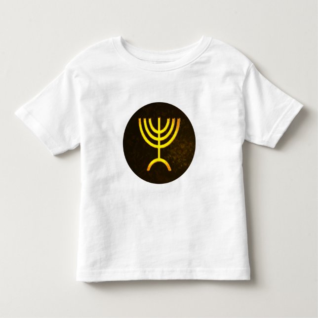 Menorah Flame Toddler T-shirt (Front)