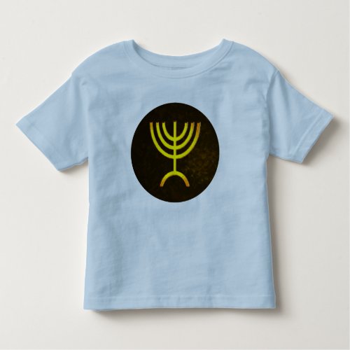 Menorah Flame Toddler T_shirt