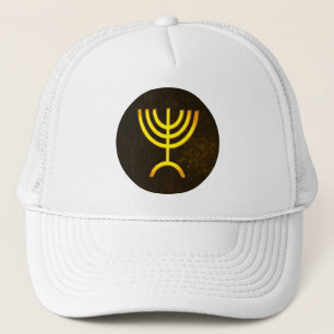 Menorah Flame Trucker Hat