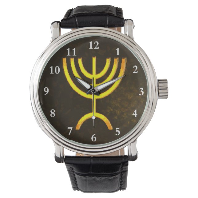 Menorah Flame Watch (Front)