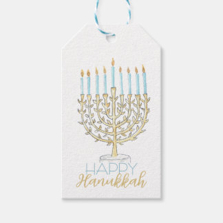 Menorah Gift Tag