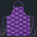 Menorah Hanukkah Apron<br><div class="desc">Celebrate eight days and eight nights of the Festival of Lights with Hanukkah cards and gifts. The festival of lights is here. Light the menorah, play with the dreidel and feast on latkes and sufganiyots. Celebrate the spirit of Hanukkah with friends, family and loved ones by wishing them Happy Hanukkah....</div>