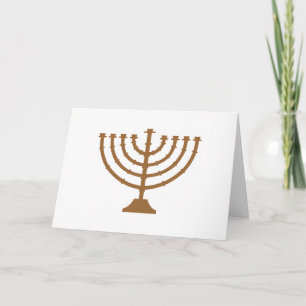 Menorah Holiday Card