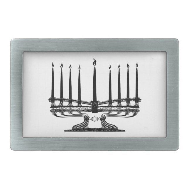 Menorah I Belt Buckle (Front)