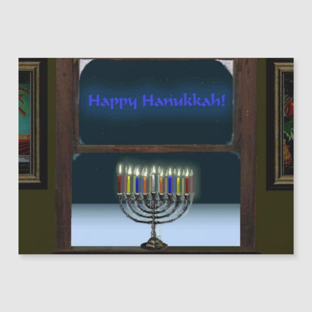 Menorah In The Window (Front)