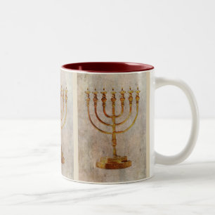 Menorah Israel Mug Tasse Tazza